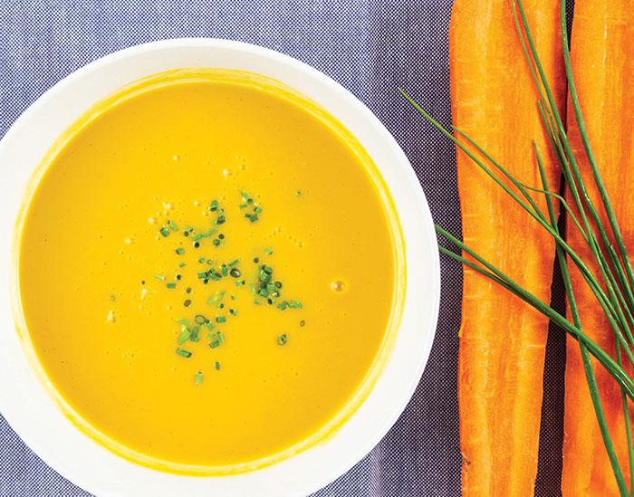 Cumin & Carrot Soup - Nuwave