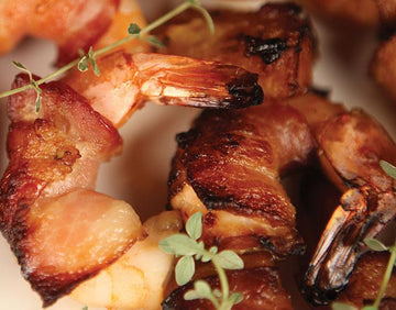 Bacon Wrapped Shrimp - Nuwave