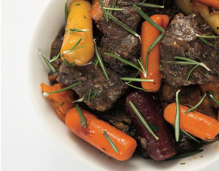 Beef Cheeks with Carrots - Nuwave