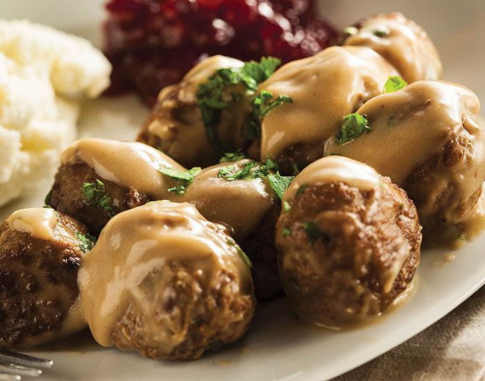 Swedish Meatballs & Mashed Potatoes - Nuwave