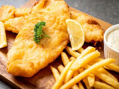 Air-Fried Fish and Chips - Nuwave