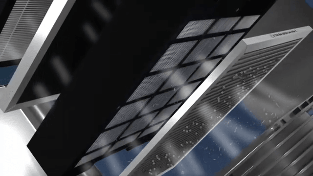 Close-Up of NuWave OxyPure's Five-Stage Filtration System
