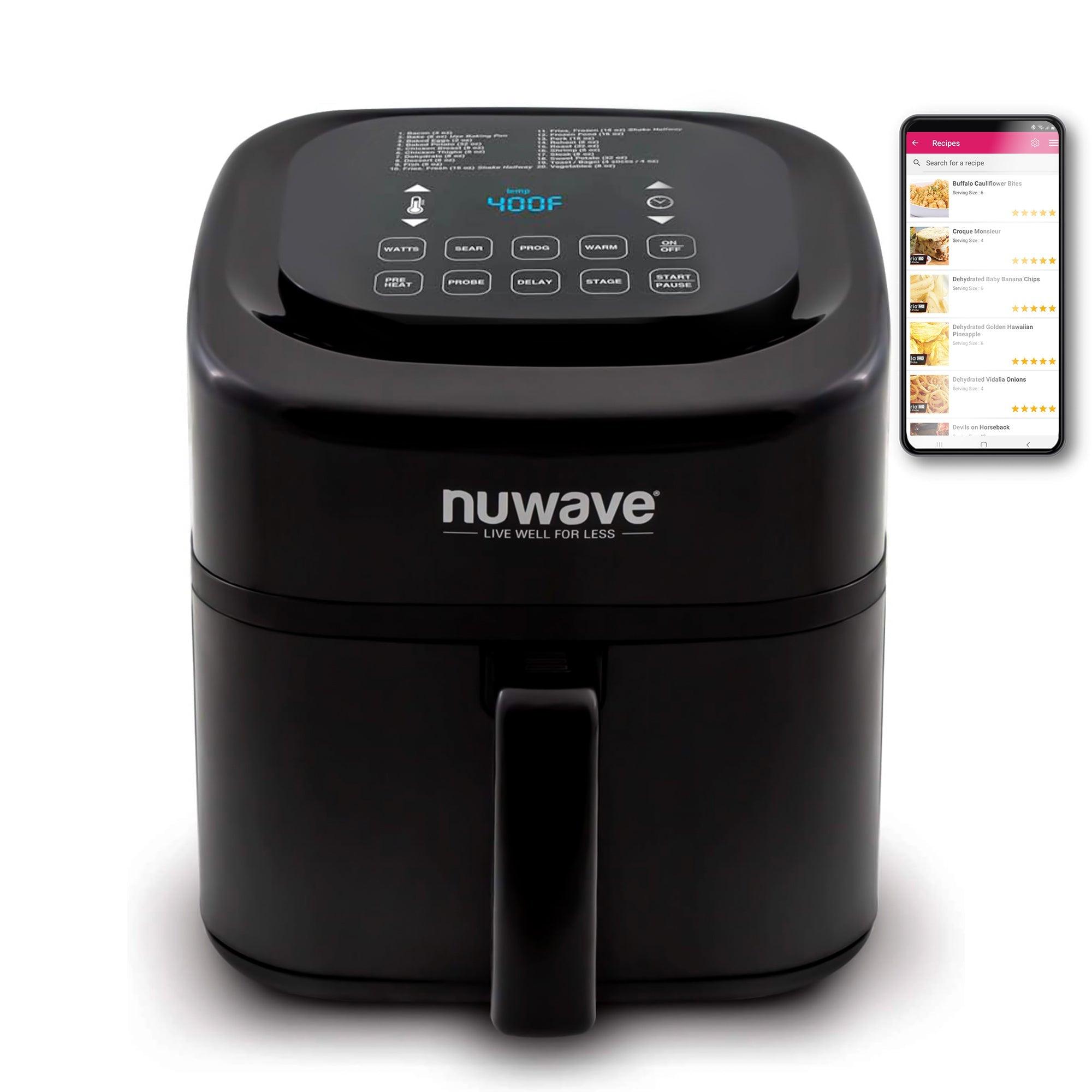 Renewed NuWave Brio 4.5-quart Digital Air Fryer
