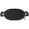 Cast Iron Grill with Oil Drip Tray - Nuwave
