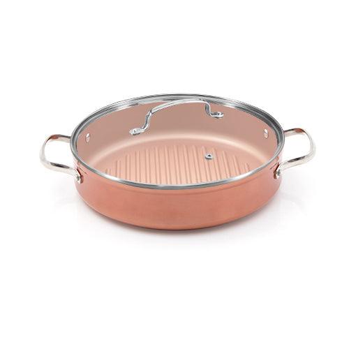 3-quart Forged Grill Pan with Lid - nuwavehome