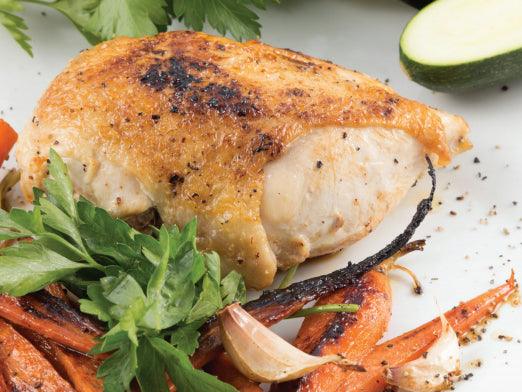 Chicken and Roasted Carrots
