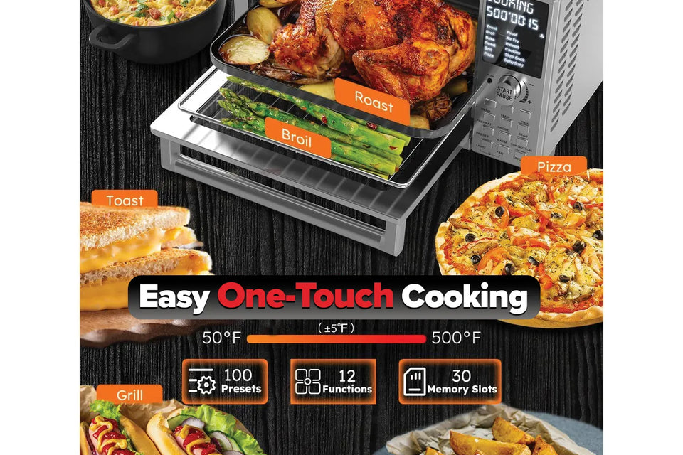Nuwave Bravo XL Pro Smart Oven Easy Cooking 