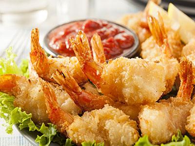 Air-Fried Shrimp with Cocktail Sauce (Duet) - Nuwave