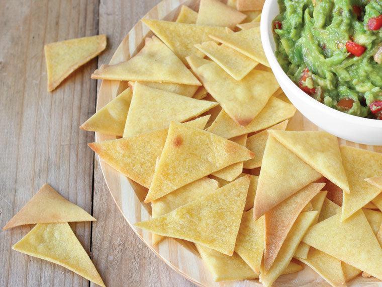 Air-Fried Tortilla Chips (Pro-Smart Grill) - Nuwave