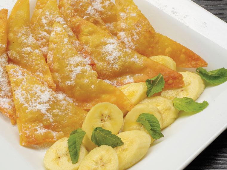 Banana and Nutella® Wontons (Pro-Smart Grill) - Nuwave
