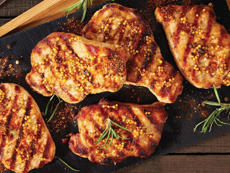 Grilled Spice-Rubbed Pork Chops (Pro-Smart Grill) - Nuwave