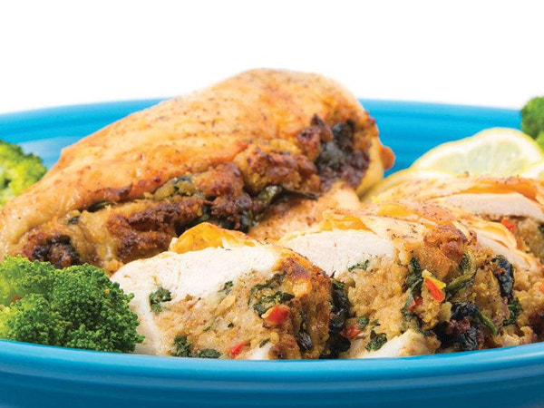 Spinach-Stuffed Chicken (Pro-Smart Grill) - Nuwave