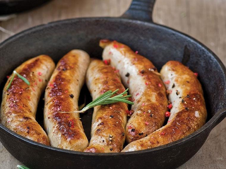 Grilled Breakfast Pork Sausage Links or Patties - Nuwave