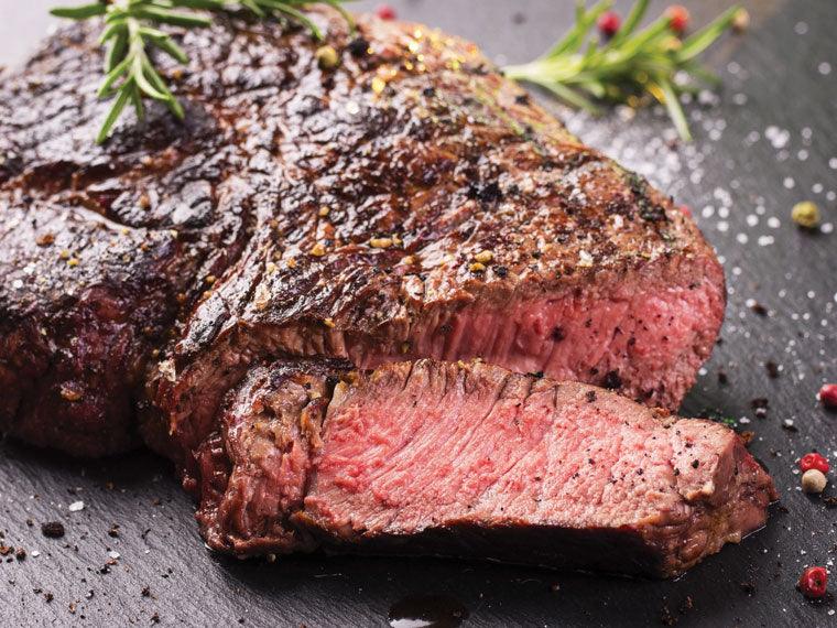 Grilled Curry Glazed Rib Eye Steaks - Nuwave