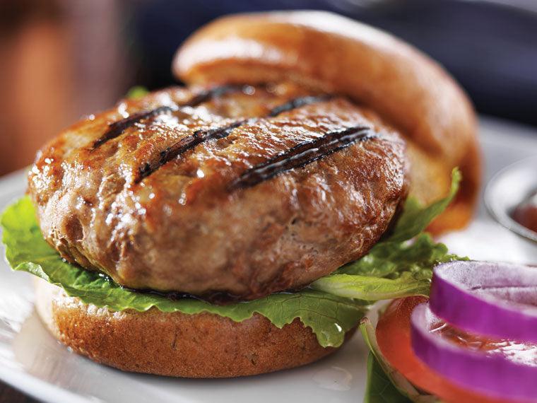 Grilled Teriyaki Hamburgers - Nuwave