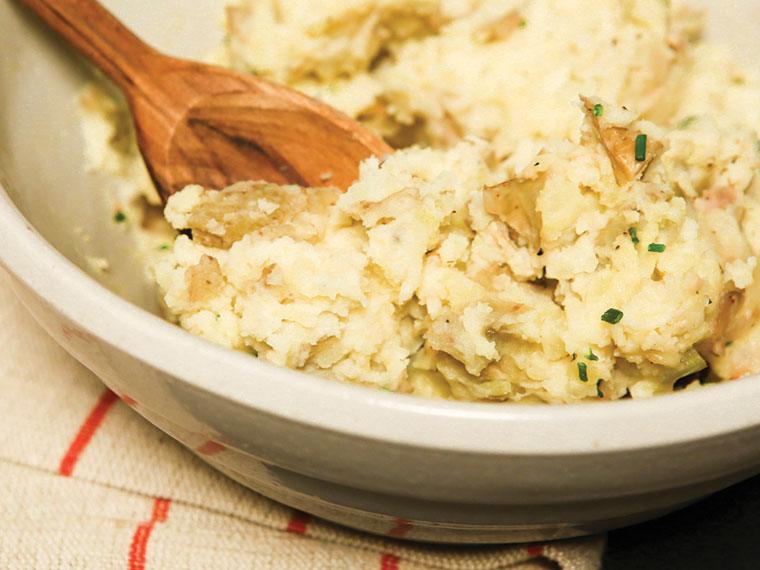 Parmesan Garlic Mashed Potatoes - Nuwave