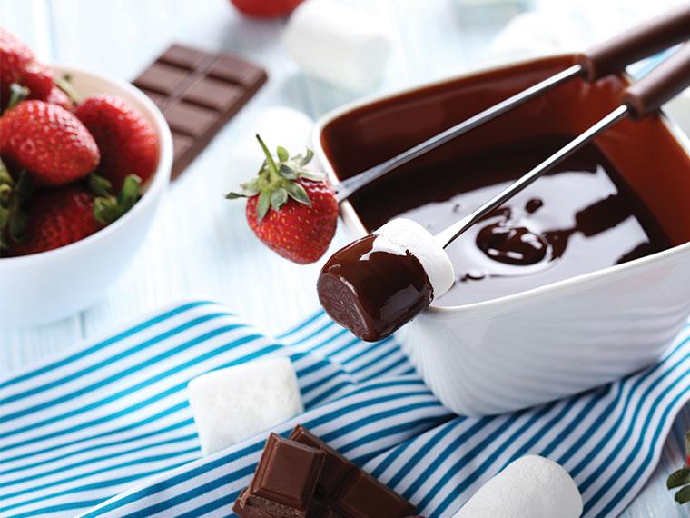 Chocolate Fondue (PIC) - Nuwave