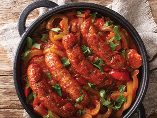 Italian Sausage with Peppers and Onions - Nuwave