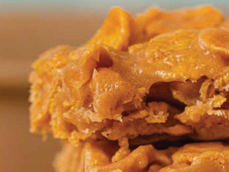Peanut Butter Cornflake Bars - Nuwave