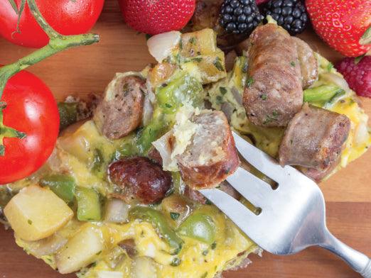 Potato and Sausage Breakfast Skillet - Nuwave