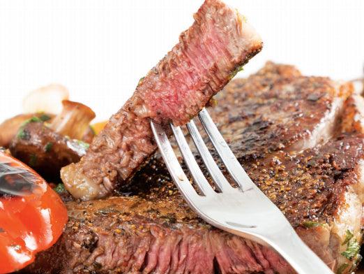 Ribeye with Mushrooms and Peppers