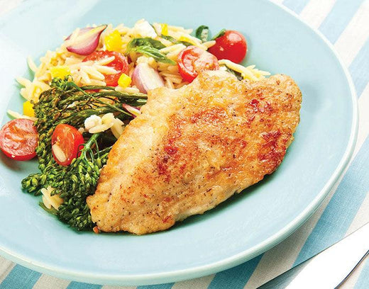 Lemon Chicken & Orzo - Nuwave