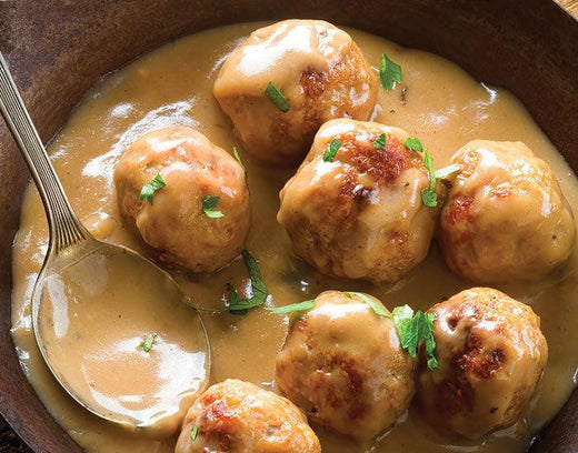 Mushroom Meatballs - Nuwave