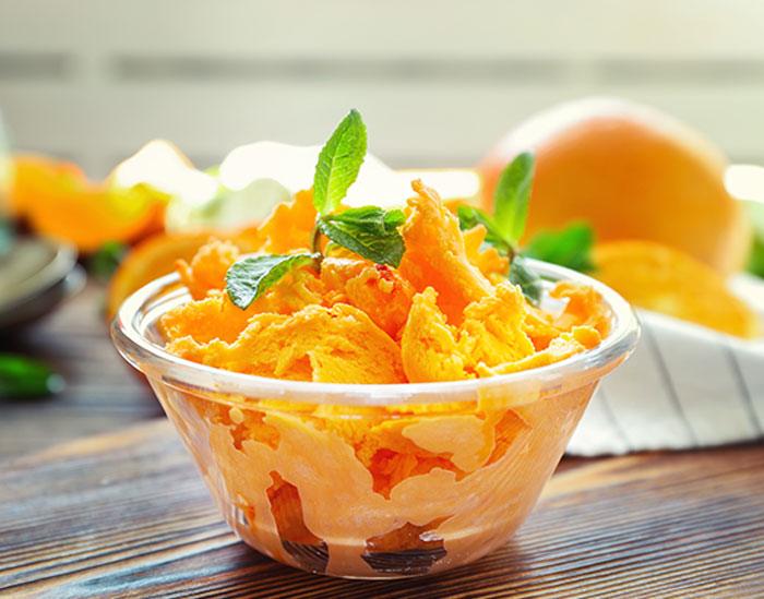 Peachy Orange Ice Cream - Nuwave