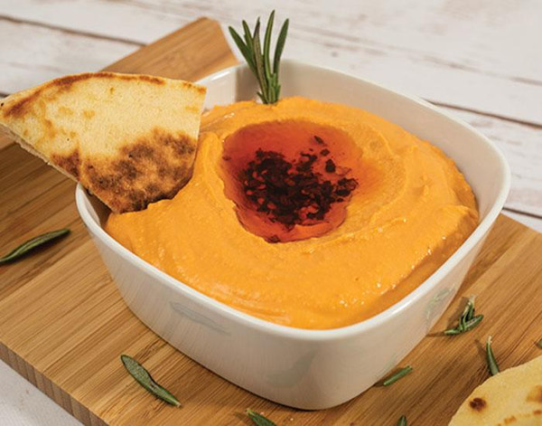 Red Pepper Hummus - Nuwave