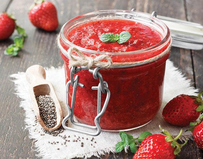 Strawberry Chia Jam - Nuwave