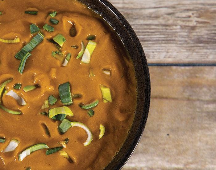 Sweet Potato Leek Soup - Nuwave
