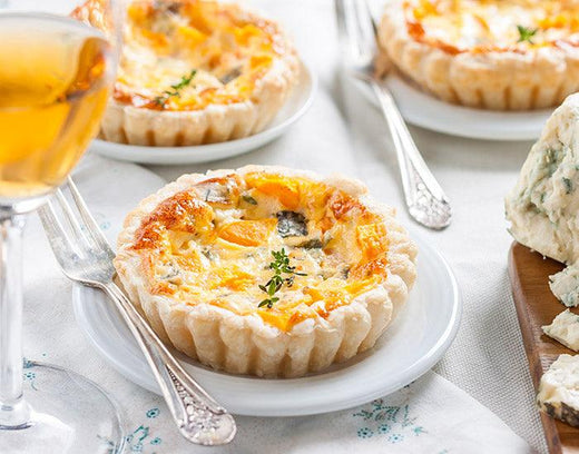 Blue Cheese Onion Tart - Nuwave