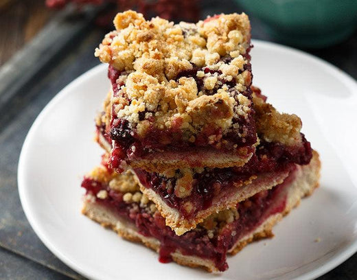Cherry Crumb Bars - Nuwave
