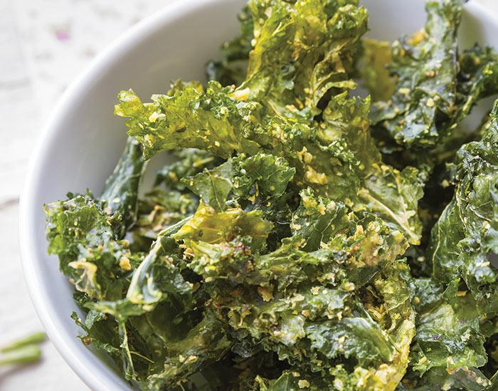Kale Chips (Pro-Smart Grill) - Nuwave