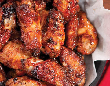 BBQ Wings with Pink Peppercorns (Duet)