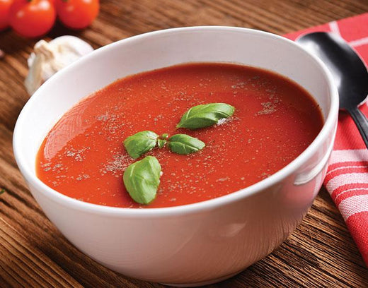 Tomato Basil Bisque with Herb Croutons (Duet) - Nuwave