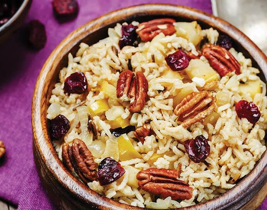 Wild Rice with Pecans & Chives - Nuwave