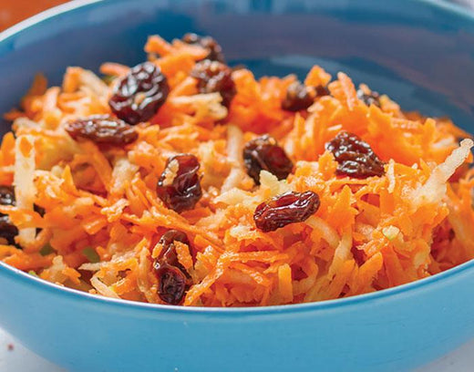 Grilled Carrots and Raisins - Nuwave