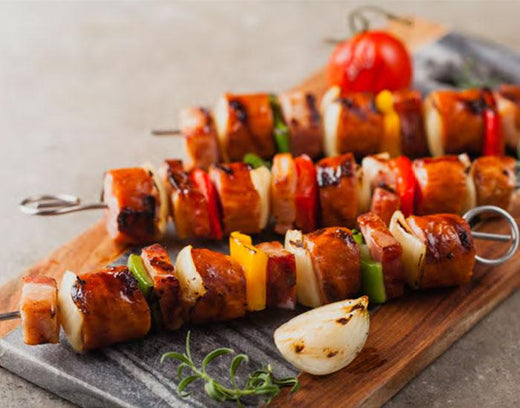 Italian Sausage Skewers - Nuwave