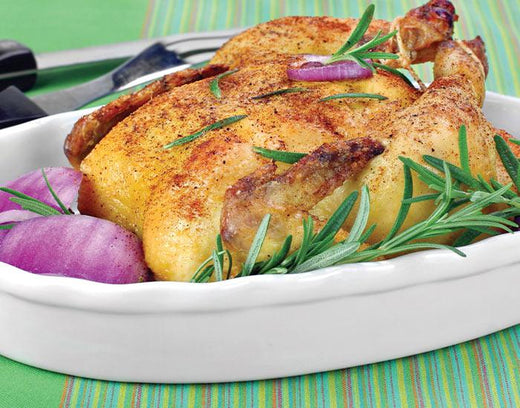 Roasted Cornish Game Hen with Honey Mustard Glaze - Nuwave