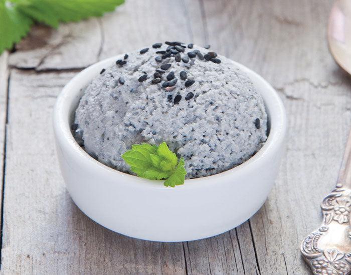 Black Sesame Ice Cream - Nuwave