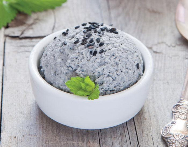 Black Sesame Ice Cream - Nuwave