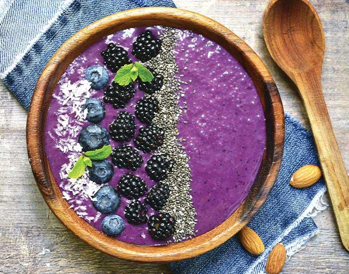 Blackberry Coconut Bowl - Nuwave