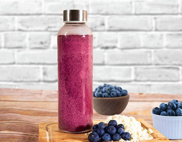 Blueberry-Flax Protein Shake