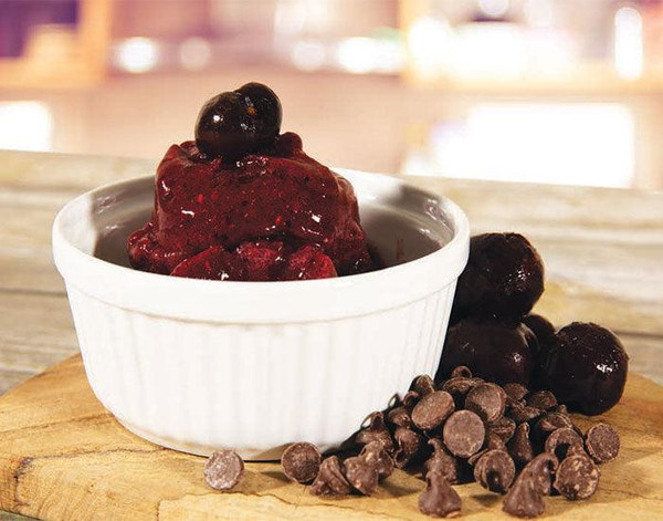Cherry Chocolate Ice Cream - Nuwave