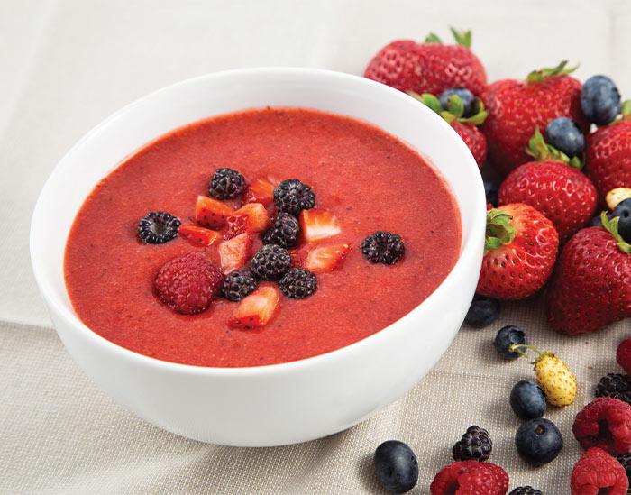 Chilled Fruit Soup - Nuwave