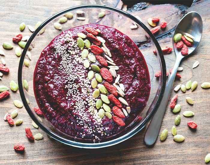 Cranberry Beet Bowl - Nuwave