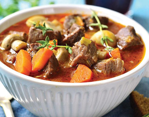 Beef Burgundy with Root Vegetables and Red Wine - Nuwave