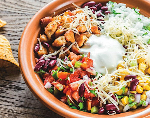 Burrito Bowls - Nuwave