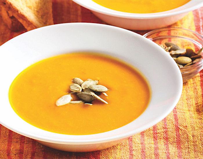 Butternut Squash & Ginger Soup (Nutri-Pot) - Nuwave